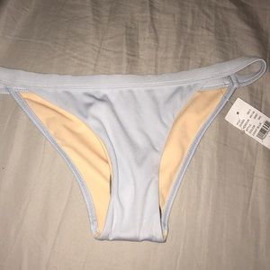 LA Hearts Ribbed Bikini Bottoms